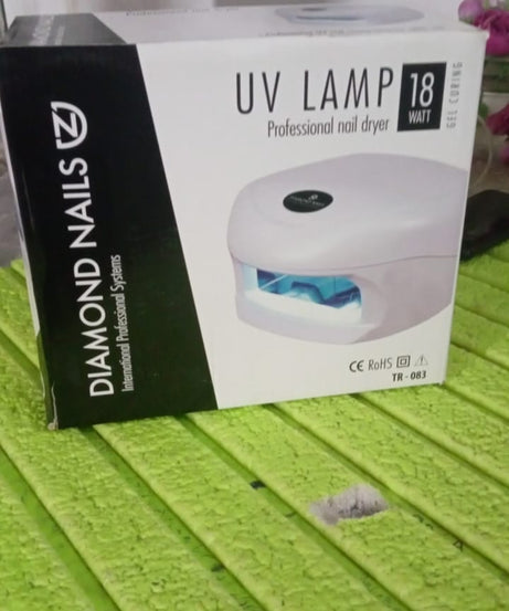 18W LED UV Lamp Nail Dryer Gel Nail Lamp Nail Polish Curing Lamp (1 Pc)