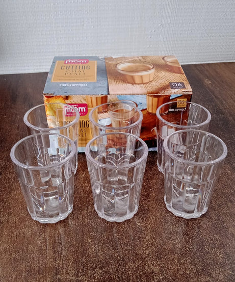 Supermom Traditional Cutting Chai Pyali Set (70ML / 6 Pc, Plastic)