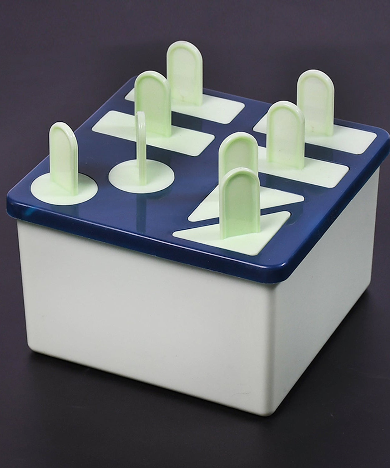 Tray with 8 molds for making kulfi