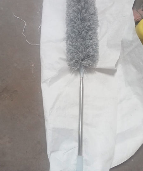 Microfiber Dusters for Cleaning, Telescoping Feather Duster with 100 inches Extendable Handle Pole, Dusting Cleaning Tools for Cleaning High Ceiling, Ceiling Fan, Blinds, Cobwebs, Furniture, Cars
