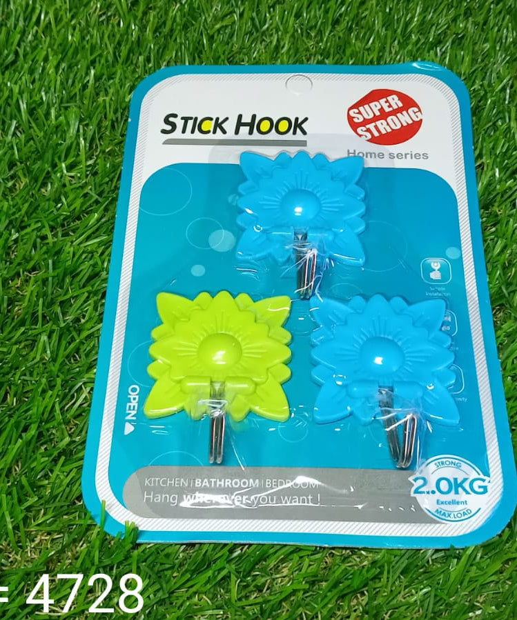 flower shaped Plastic Hooks