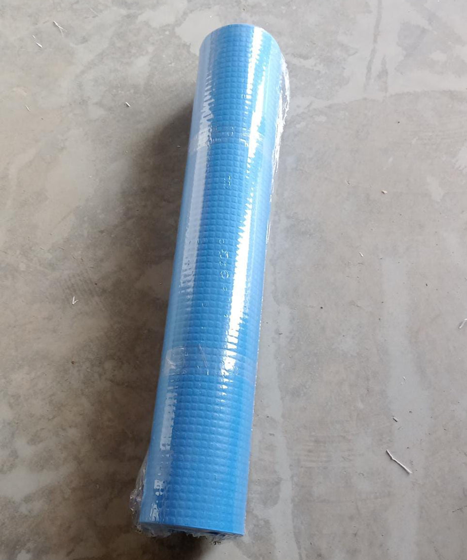 Yoga mat with storage bag and strap