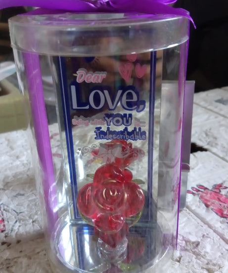 Lovely Rose Showpiece – Romantic Gift Set for All Occasions (1 Pc)