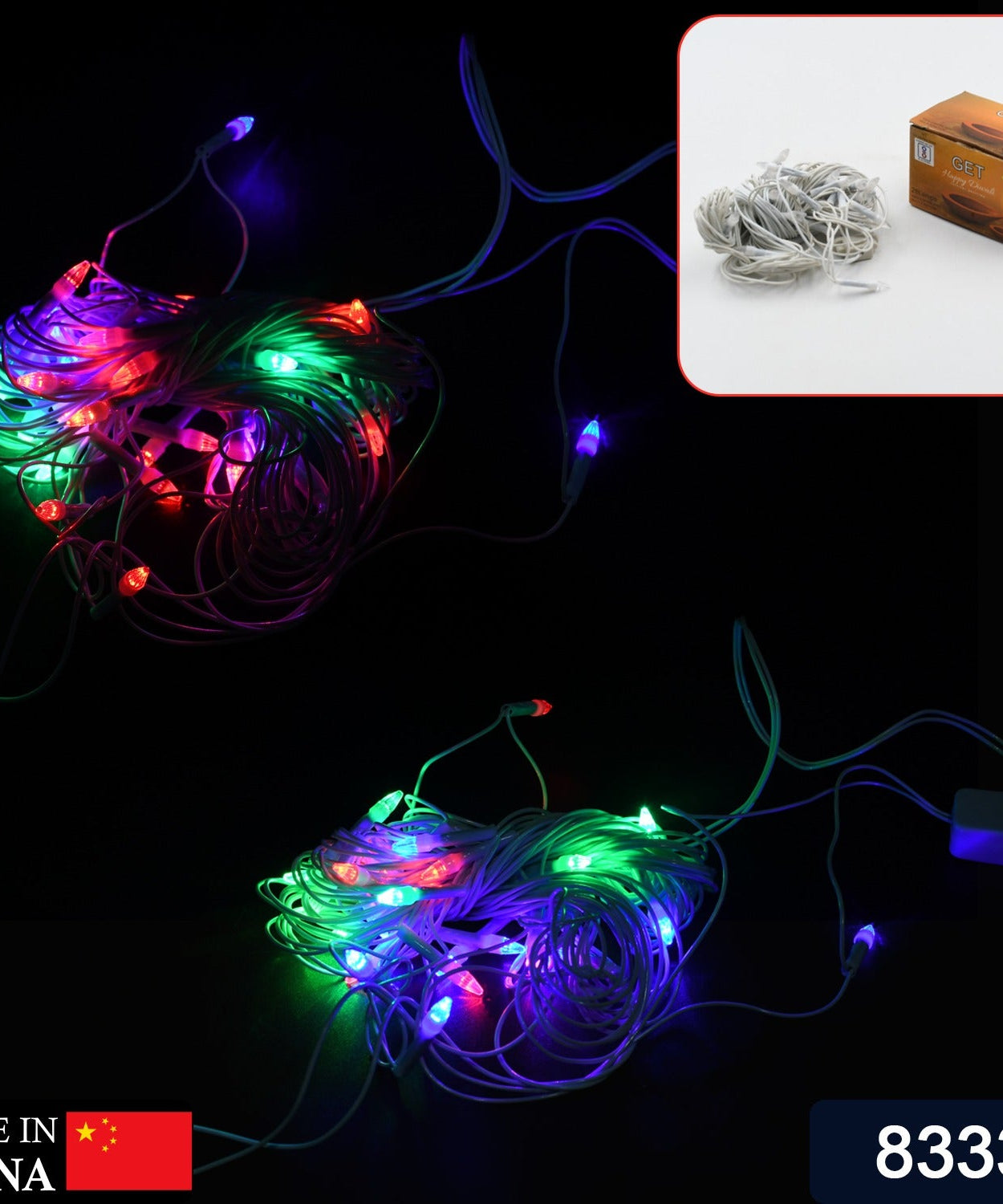Home decoration LED string light, 8M for Diwali and Christmas
