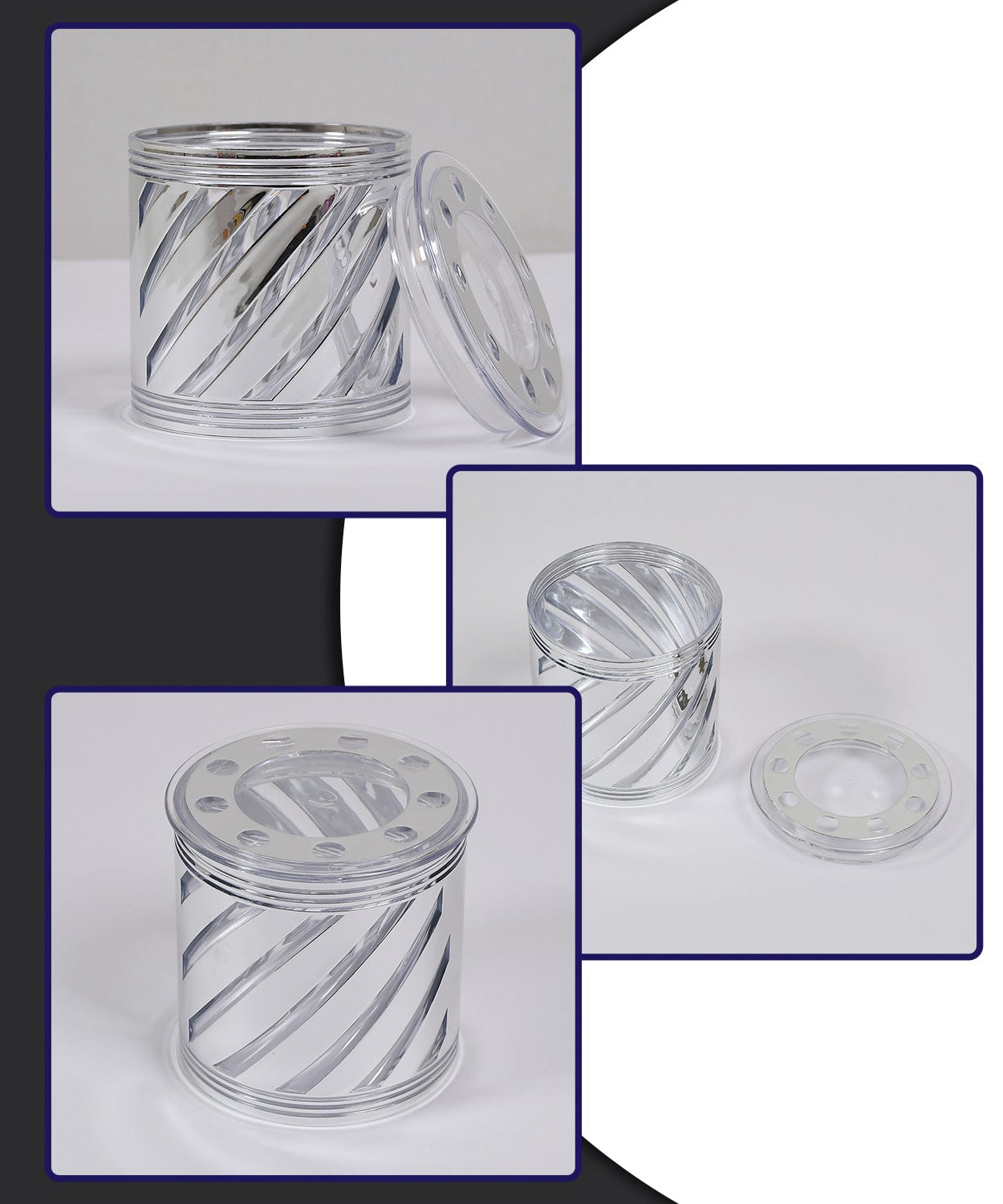 Airtight container for storing dry fruits