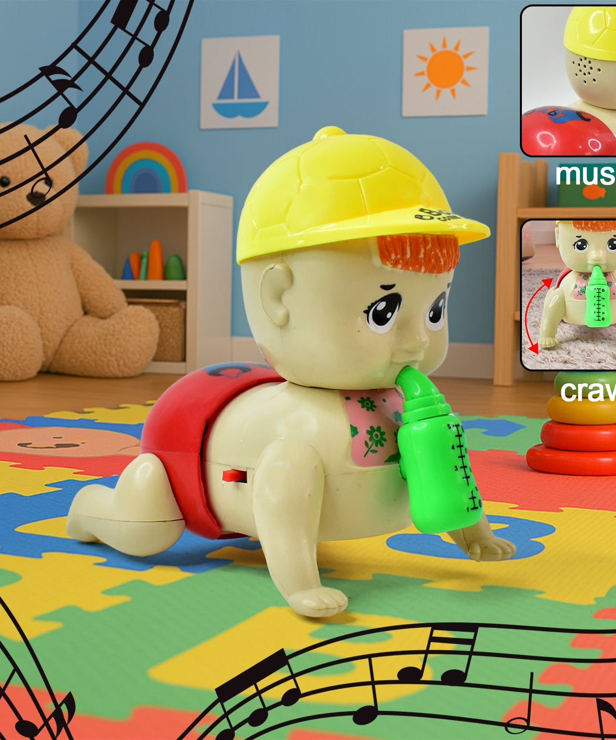 Electronic Crawling Baby Toy