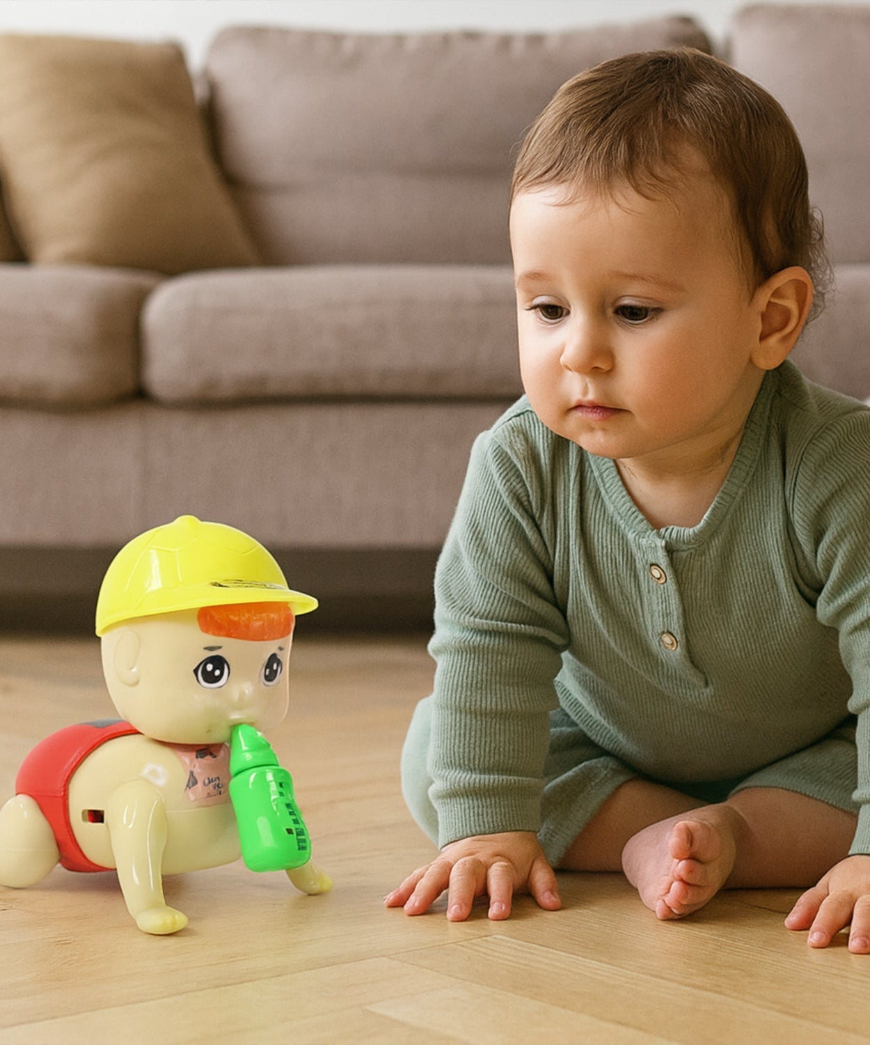 Battery Operated Crawling Baby Toy with Music