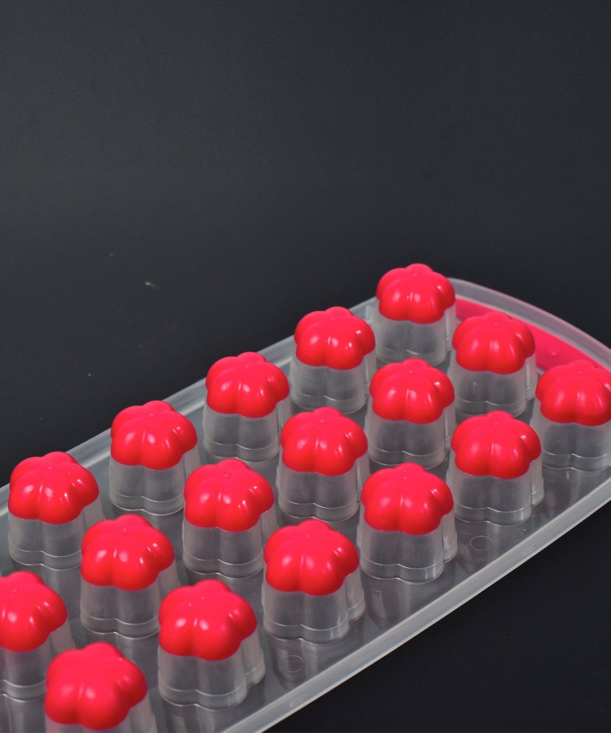 Ice Mould Flower Shape 18 Cavity Mould ice Tray Sphere ice Flower Mould Small ice Flower Tray Mini ice Cube Tray