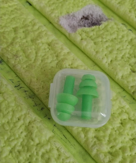 Safety Ultra Soft Foam Ear Plugs Reusable Ear Plugs for Sleeping, Travel, Loud Noises, Work, Learning, Snoring (2 Pc Set)