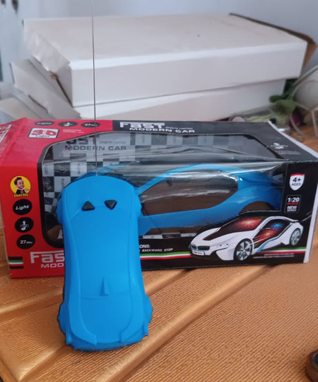Remote Control Fast Modern Racing Car 3D Light with Go Forward And Backward