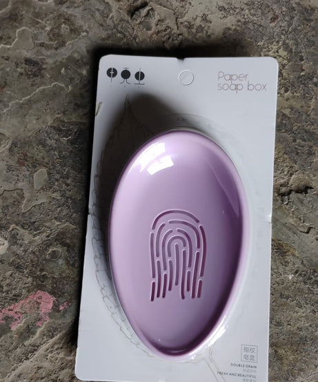 Plastic Soap Dish with Drain, Soap Holder Double-layer ,Sabudani (1 Pc)
