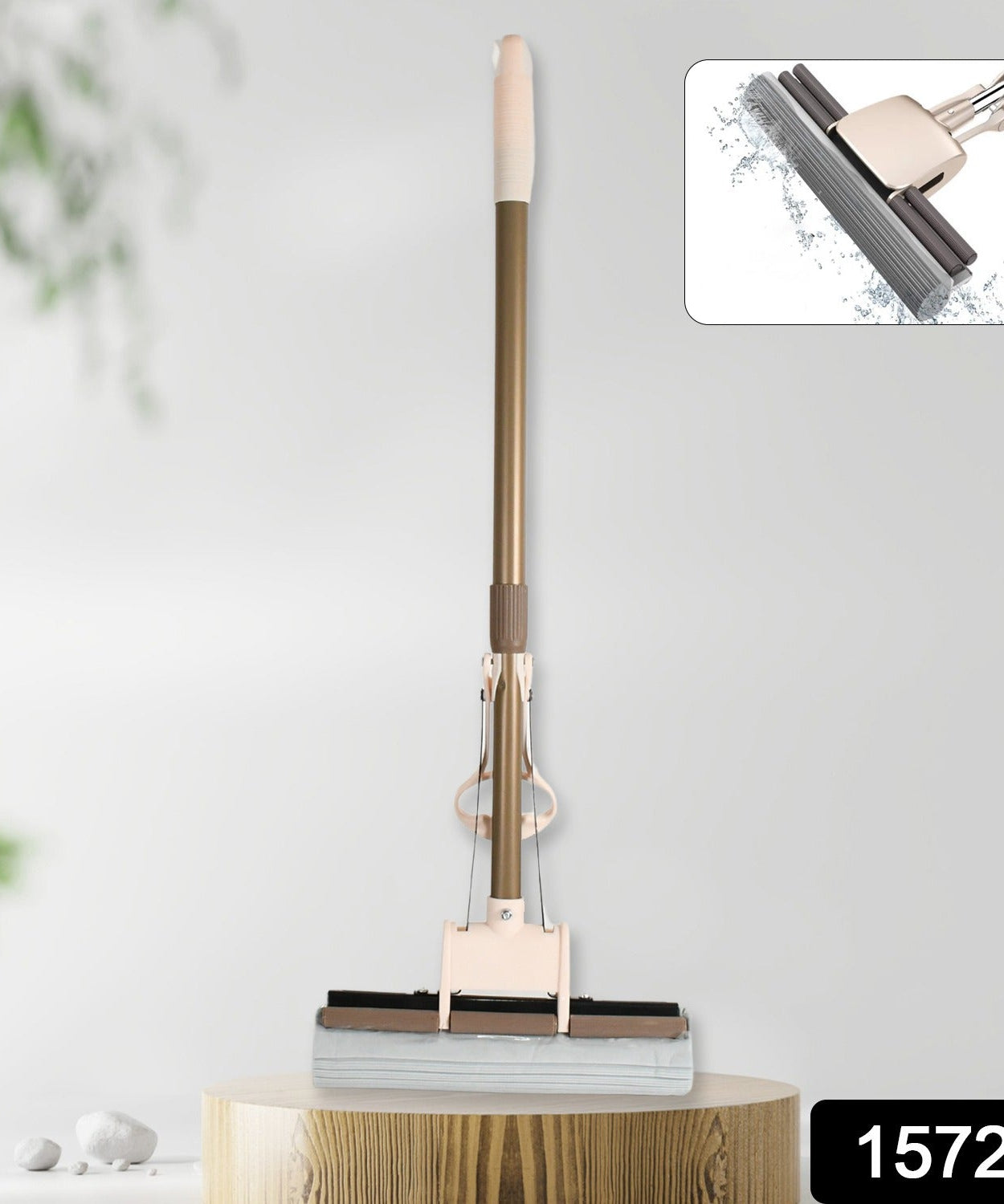 Sponge Mop Super absorbent Sponge-head-self-cleaning miracle-mop