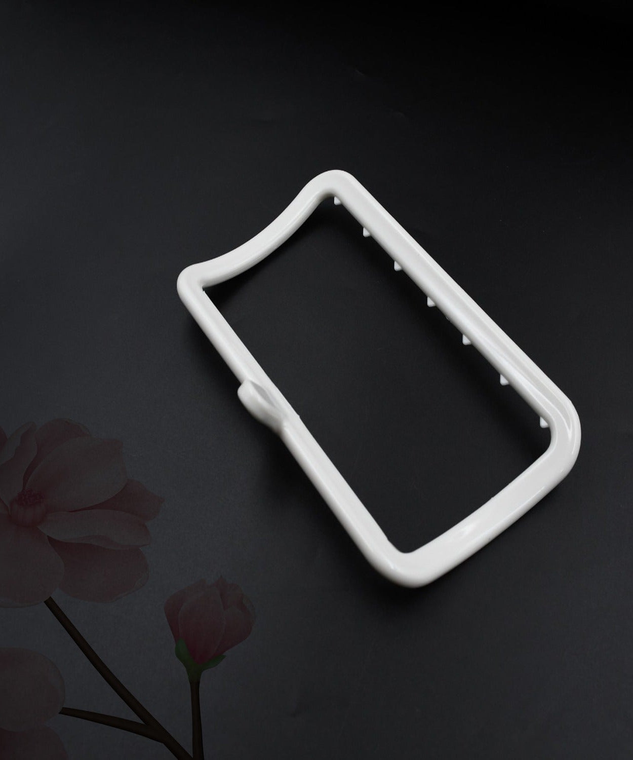 Wall-mounted hand towel holder, adhesive