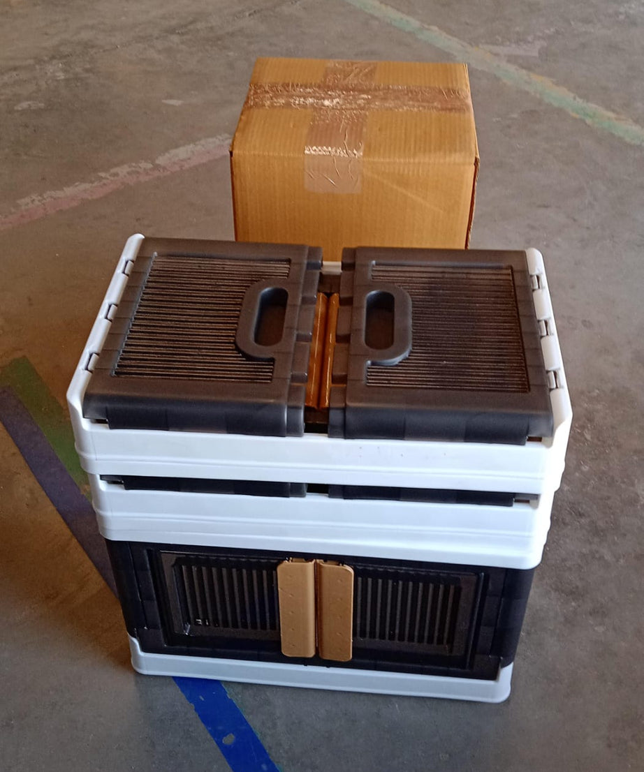 Plastic Folding Wardrobe Storage Organizer (3 Layer / 1 Pc)