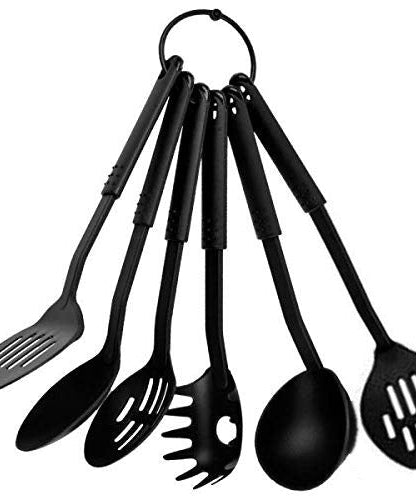 Set of heat-resistant non-stick spoons