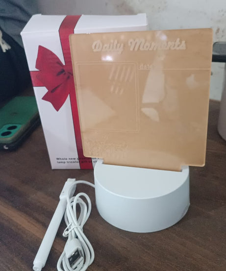 Creative Visualization Lamp 3 D Acrylic Decorative Lamp (1 Pc)