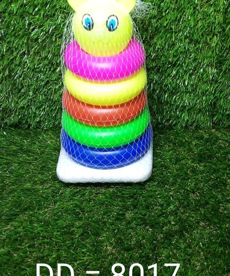 Stacking rings set for educational and fun play.