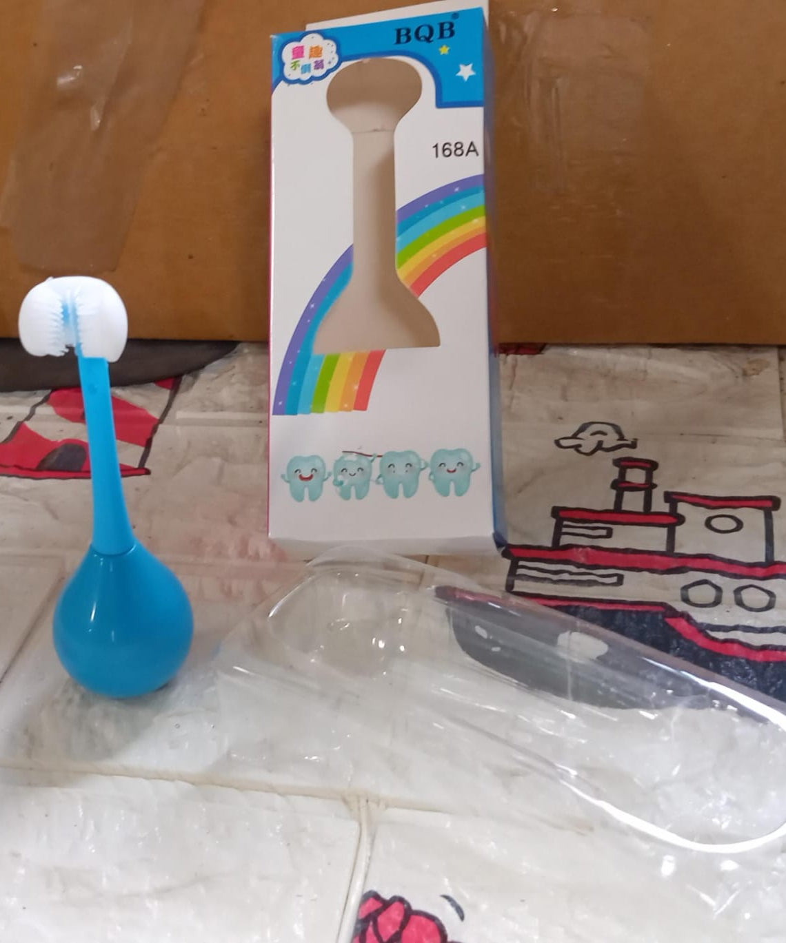 kids training brush for tooth