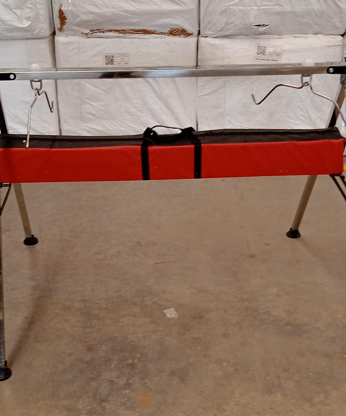 Baby Boy's and Girl's Portable Folding Swing Stainless Steel Stand (1 Pc)