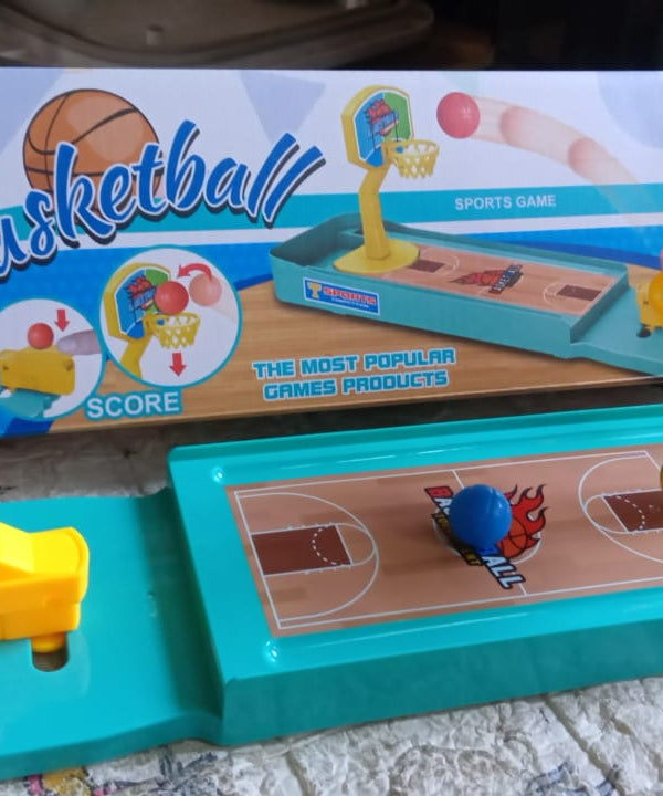 Mini Table top Finger Basketball & Bowling Game – Indoor Family Fun for Kids & Adults