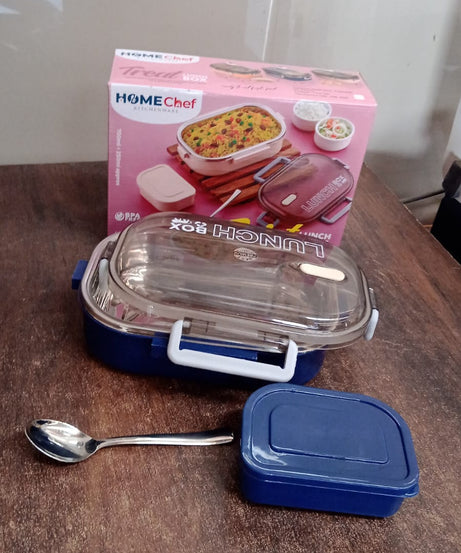 Home Chef Premium Airtight Steel Lunch Box