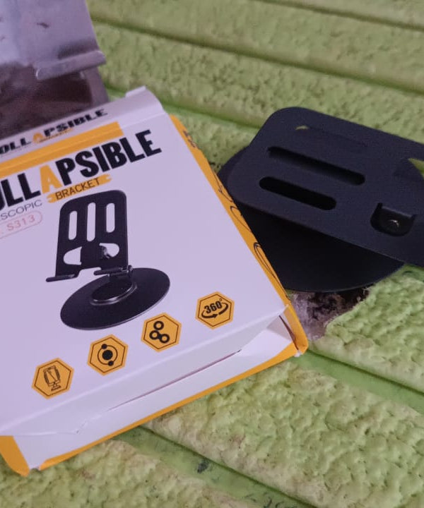 Mobile Stand Foldable & 360° Rotatable Mobile Stand (1 Pc)