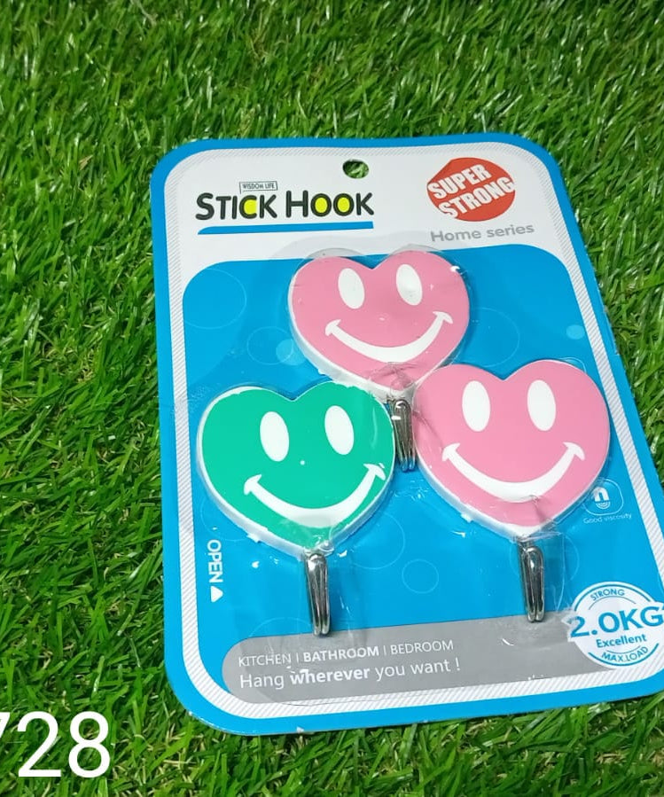 smily face hooks