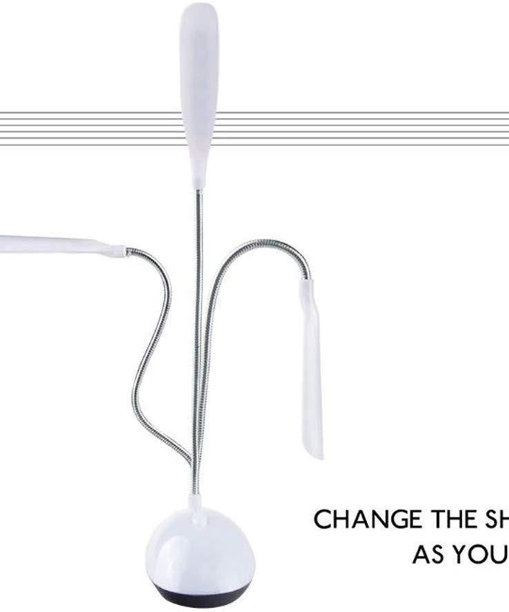 Touch control LED desk lamp, adjustable