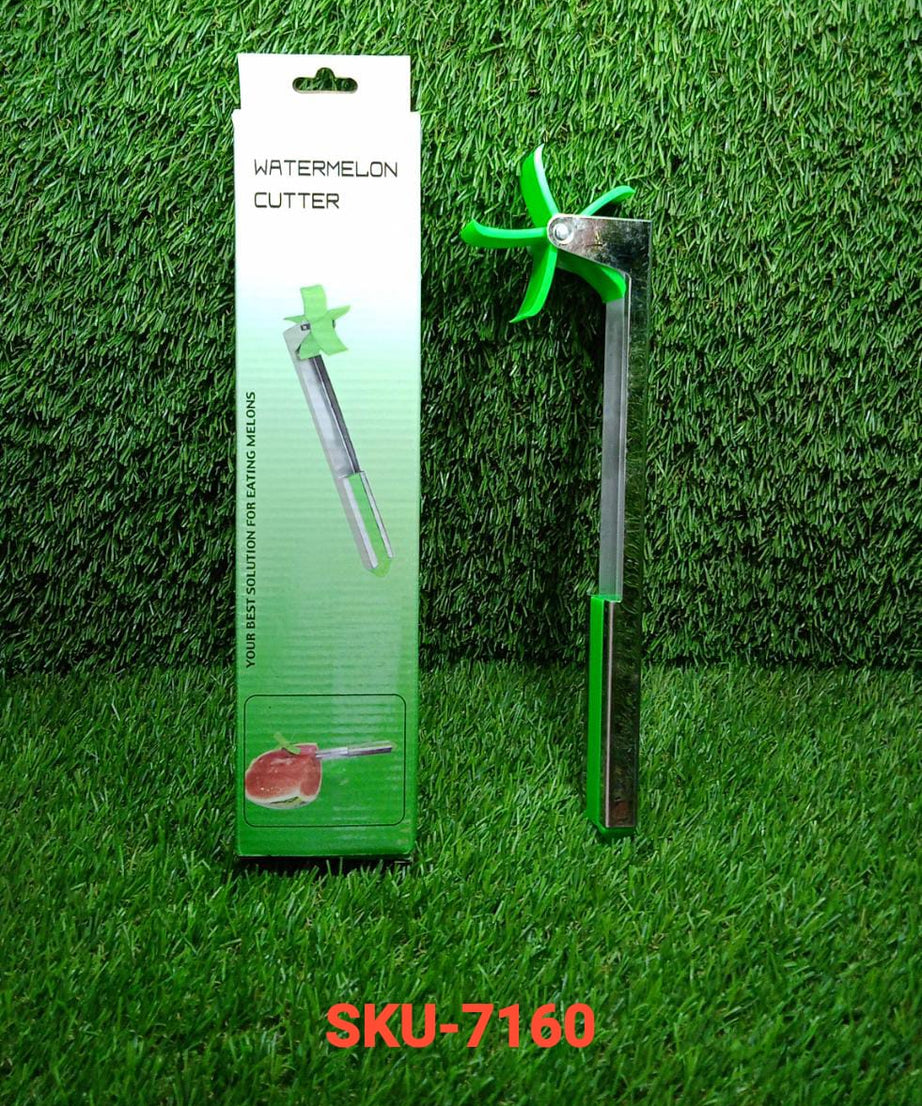 Stainless Steel Washable Watermelon Cutter – Windmill Slicer & Peeler