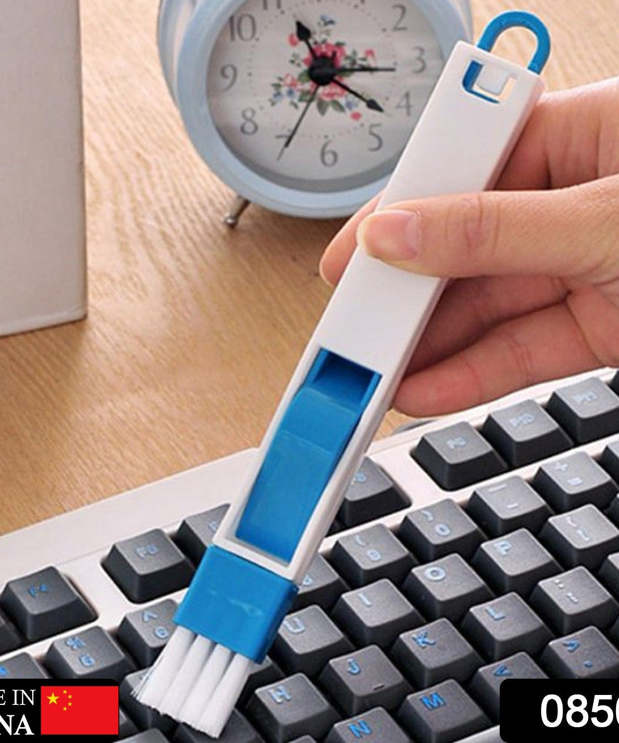 2 in 1 Multi-Function Plastic Window Slot Wardrobe Dust Removal Cleaning Brush