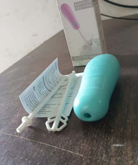 Handheld Plastic Electric Mixer Blender (1 Pc /Battery Not Included)