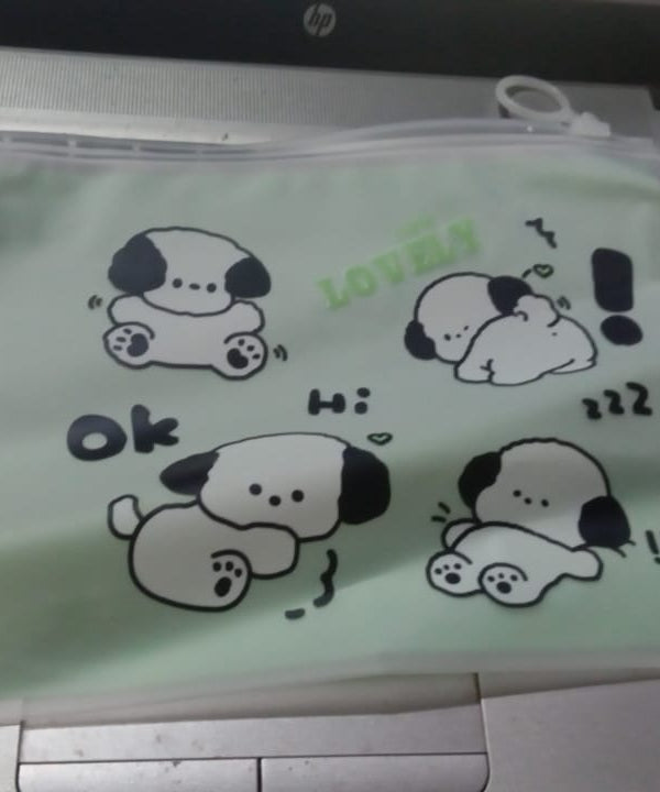 Reusable Multipurpose Pouch Pen Stationary Case Travel, Boys & Girls Pouch with Zip for Travel, School, Stationary (1 Pc/ Mix Design)