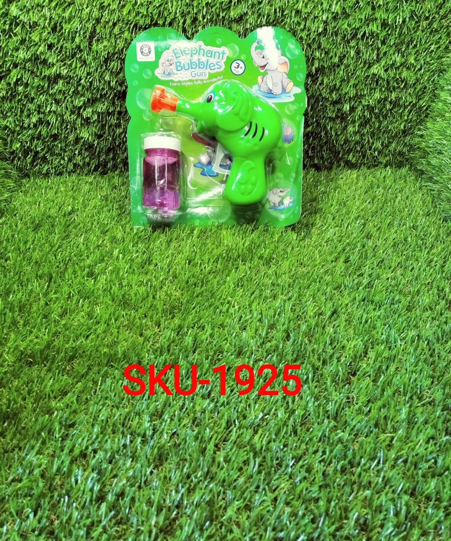 Colorful elephant bubble maker for kids