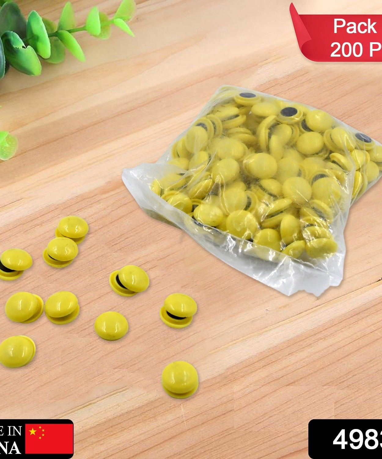 Colorful magnetic nails for household teaching