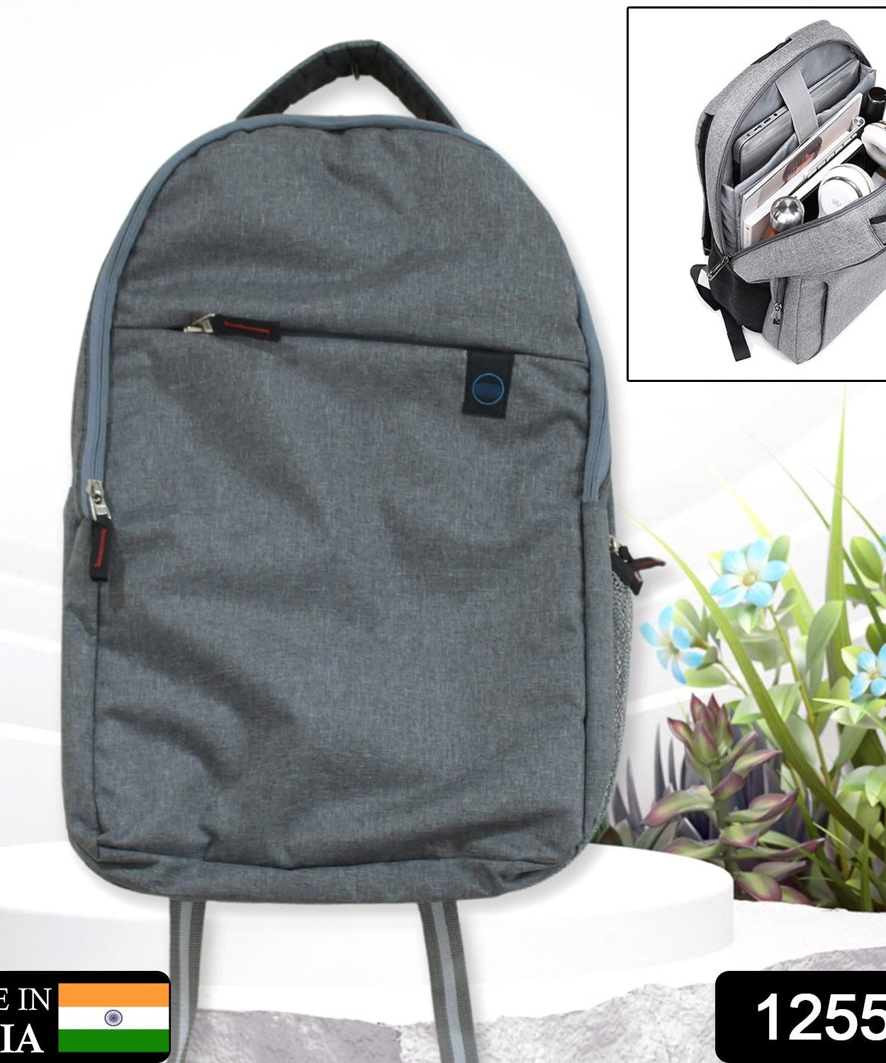 Laptop Bag With Adjustable Shoulder Strap & Storage Pockets, Lightweight, Water-Resistant, Travel-Friendly Bag Office Bag / School Bag / College Bag / Business Bag