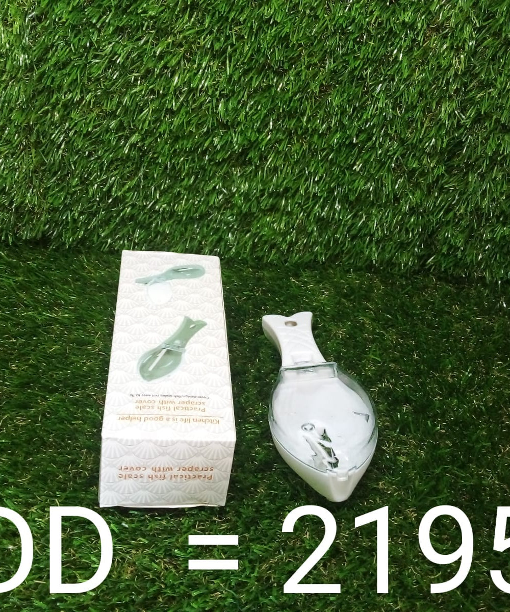 Heavy-duty fish scale scraper and skin peeler for home cooks.