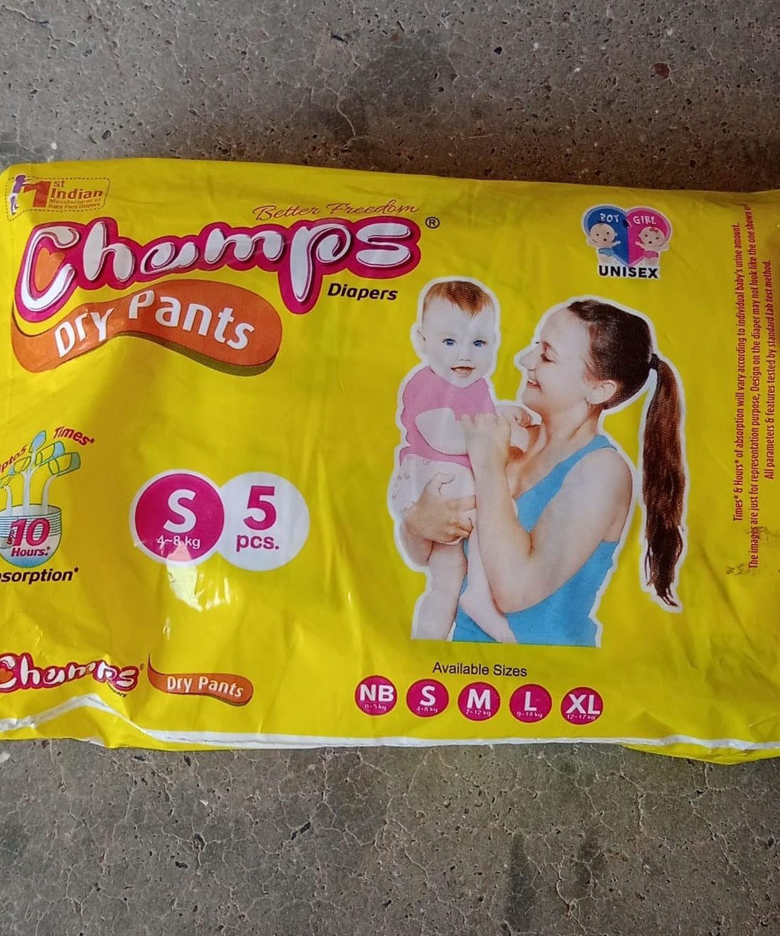 Travel-friendly small diaper pants with leakproof design, easy to carry and pack.