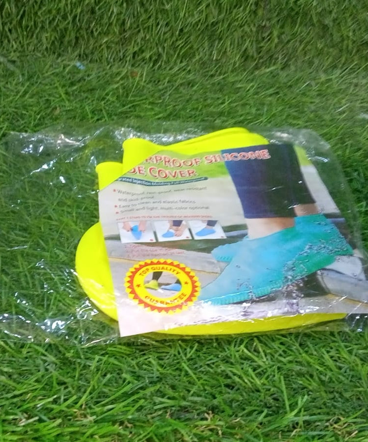 Anti-skid silicone shoe covers, waterproof for bike and rain
