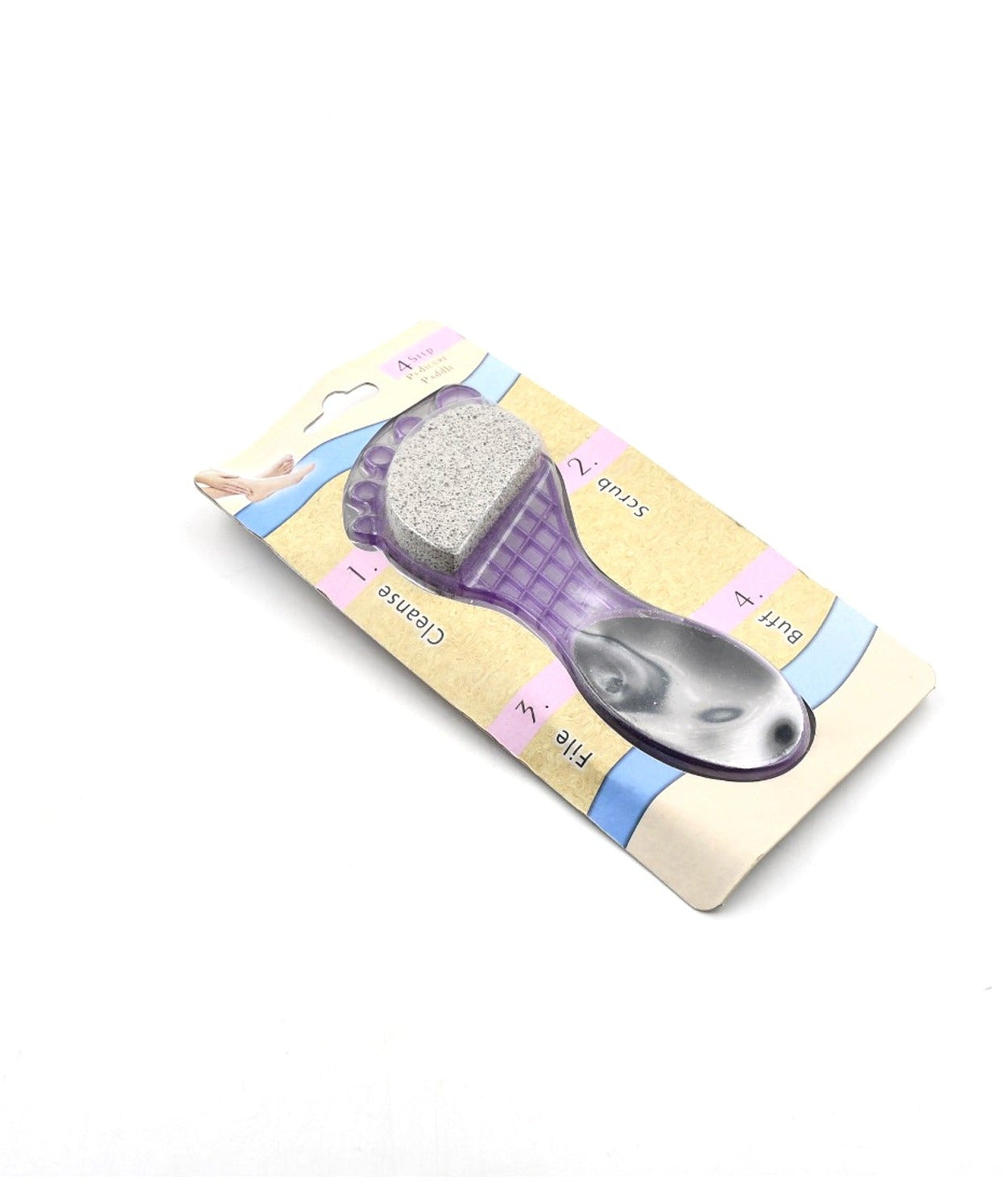 Pedicure tool for softening and smoothing feet