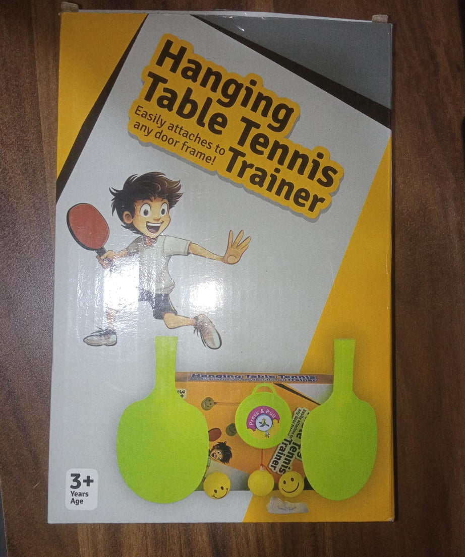 Hanging Table Tennis Trainer Set with Three Ball (1 Set)