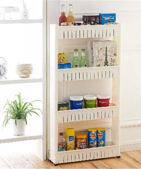 4-layer storage organizer rack for space saving