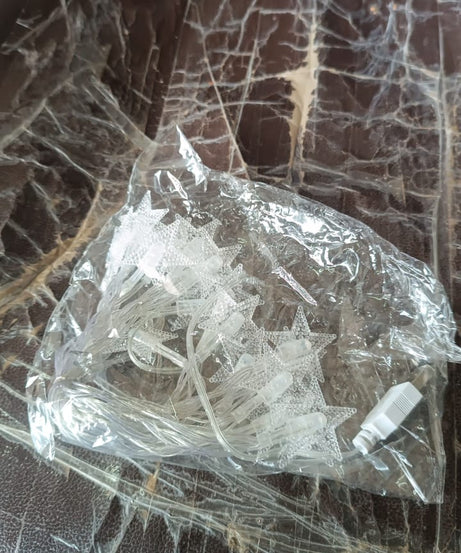 USB Powered 20 LED Decorative Star String Fairy Lights