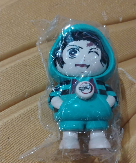 Cartoon Character Design Cute Action Figure Keychain (Mix  Design & 1 Pc)