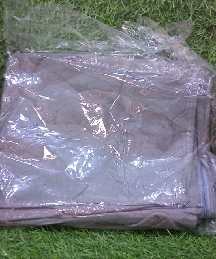 Suit cover with fold-over design