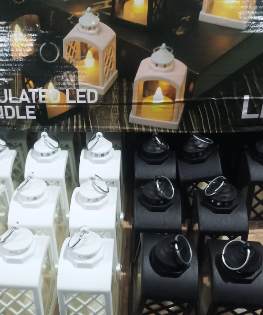 Smokeless Led Light Lantern Lamp, Diwali (24 Pcs Set)