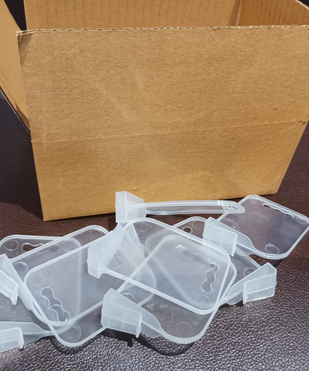 Plastic Storage Baskets Space allocator, Refrigerator Organizer Bins partition Clip (10 Pcs Set)