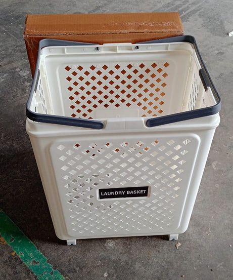 Large Foldable Laundry Basket with Wheels