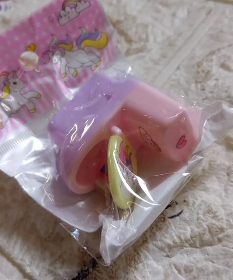 Toilet-shaped sharpener with eraser, playful and functional