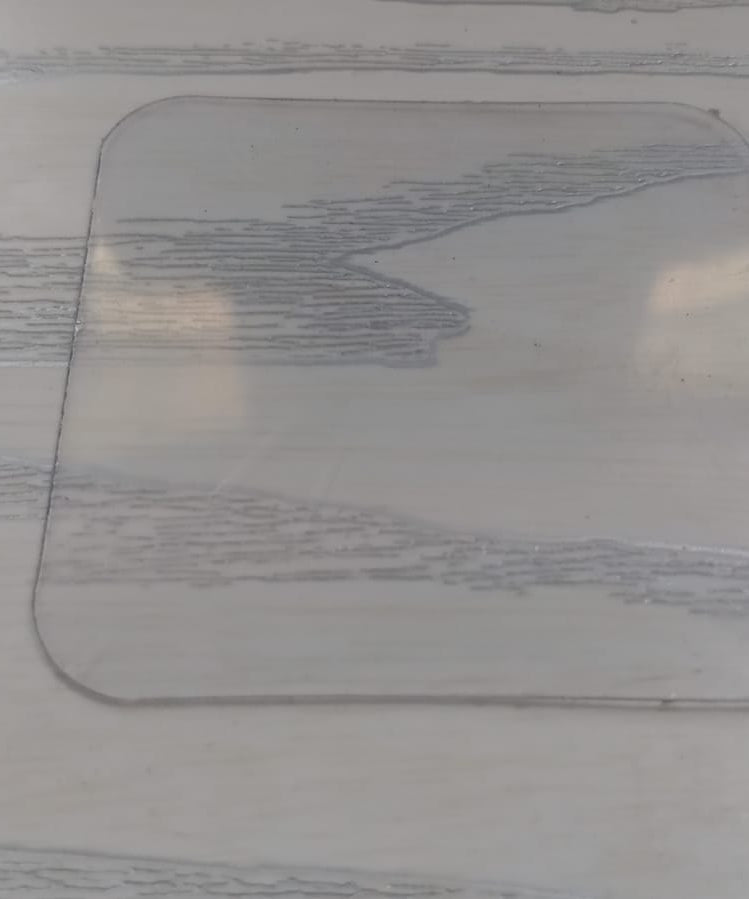 Tape and tools on workbench