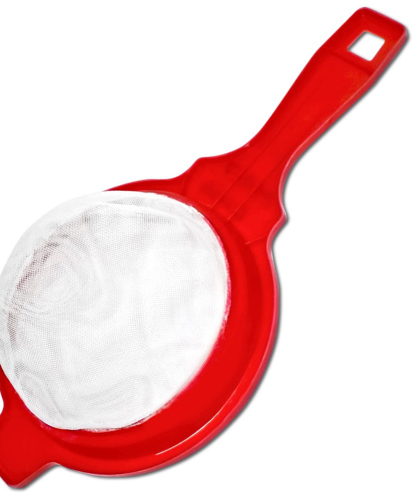 Juice strainer, multipurpose for filtering and straining.